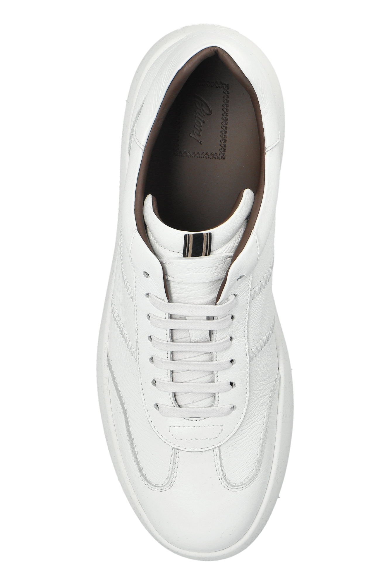 スニーカー BRIONI Men Sneakers QHLW0LPA701 9090 White White Olympia sports shoes Brioni - Vitkac AS
